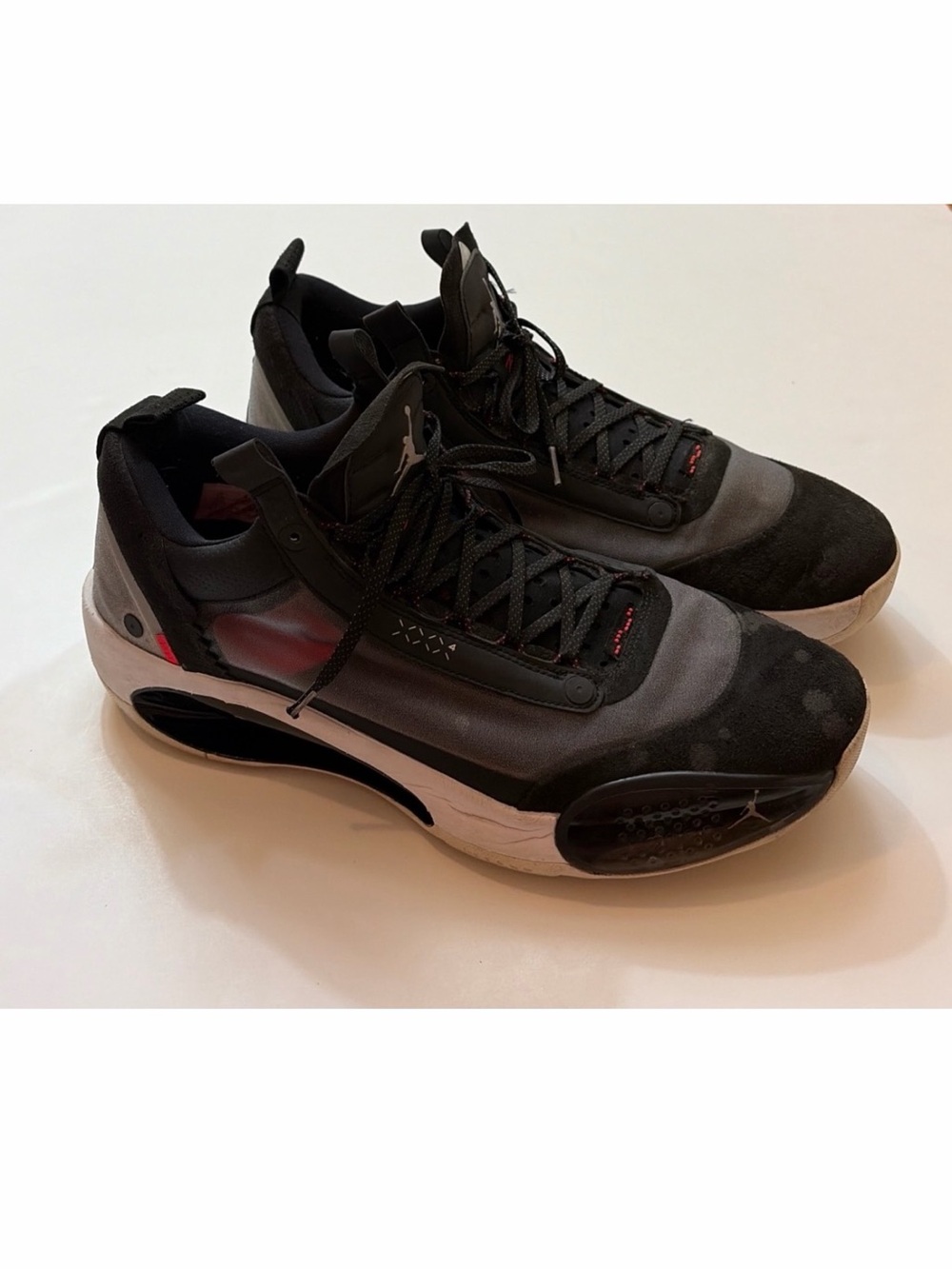Nike Air Jordan 34 XXXIV Low Heritage Sneakers CU3473-001 Men's 15